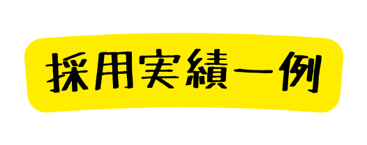 採用実績一例